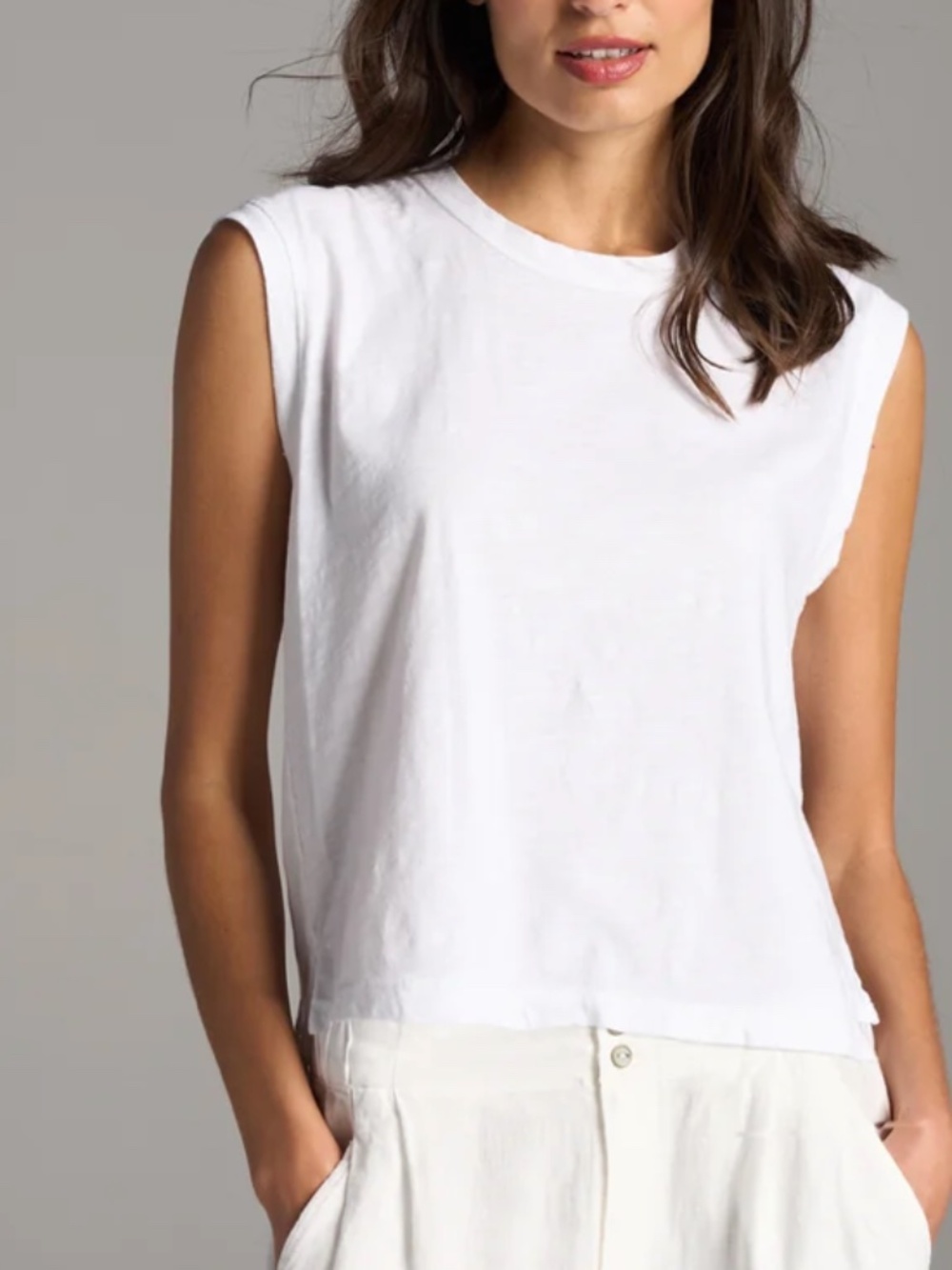 Rowan Savannah Muscle Tank Color - Green Size S